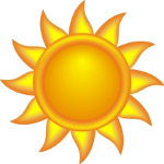 Sole stilizzato